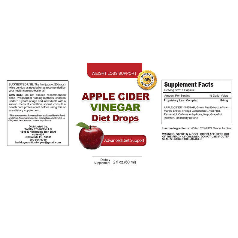 Apple Cider Vinegar Diet Drops