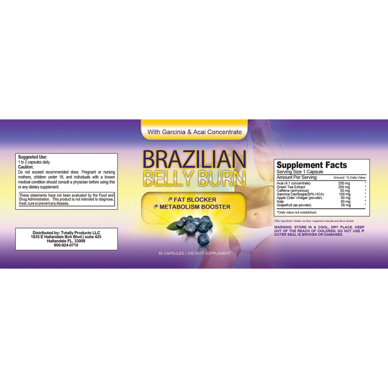 Brazilian Belly Burn and Cleanse Combo