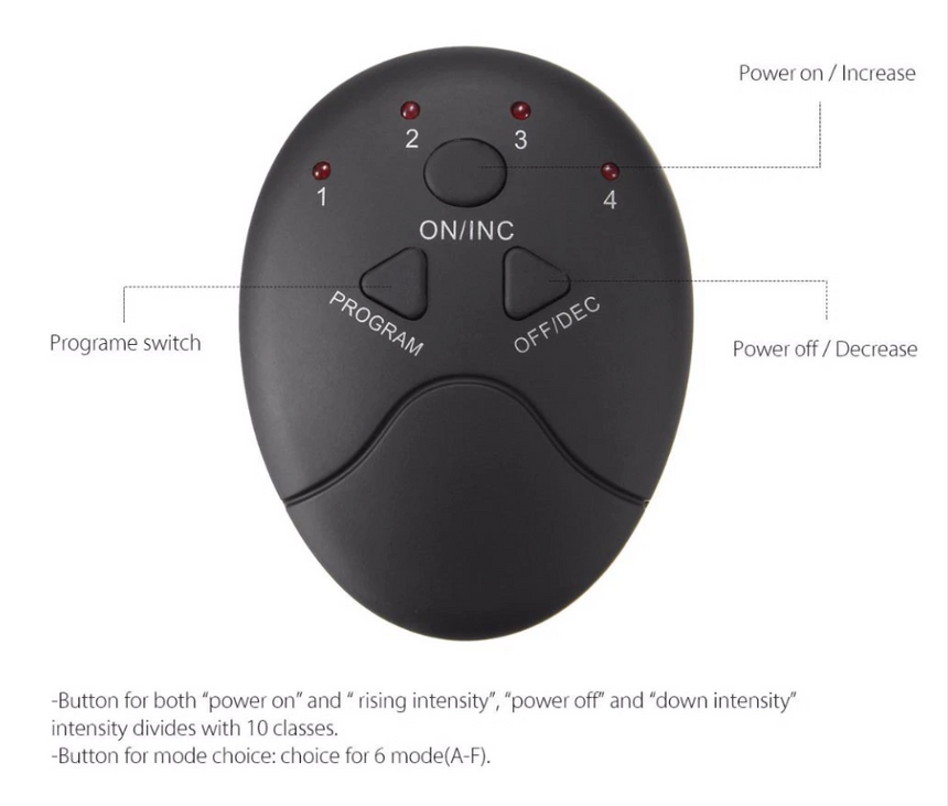 Advanced EMS Muscle Abs Stimulator Training Gear