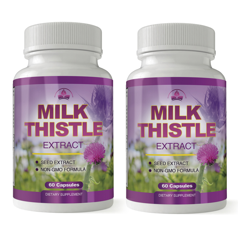 Totally Products Milk Thistle Seed Extract with 80% Silymarin (60 Capsules)