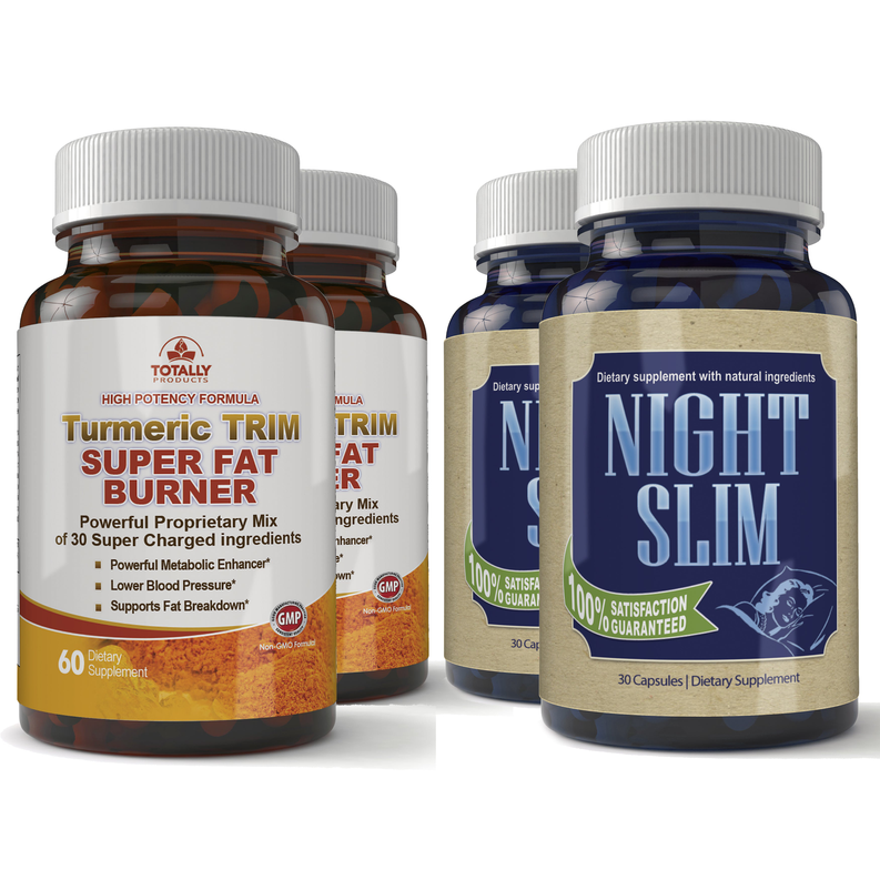 Turmeric Trim and Night Slim Combo Pack