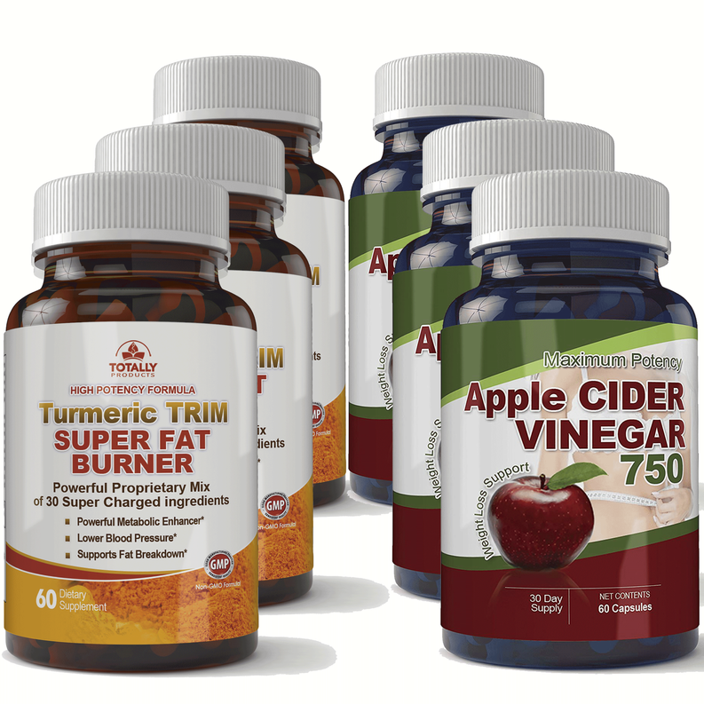 Turmeric Trim and Apple Cider Vinegar Combo pack