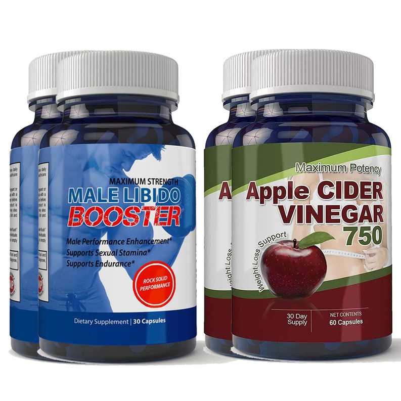 Libido Booster and Apple Cider Vinegar Combo Pack