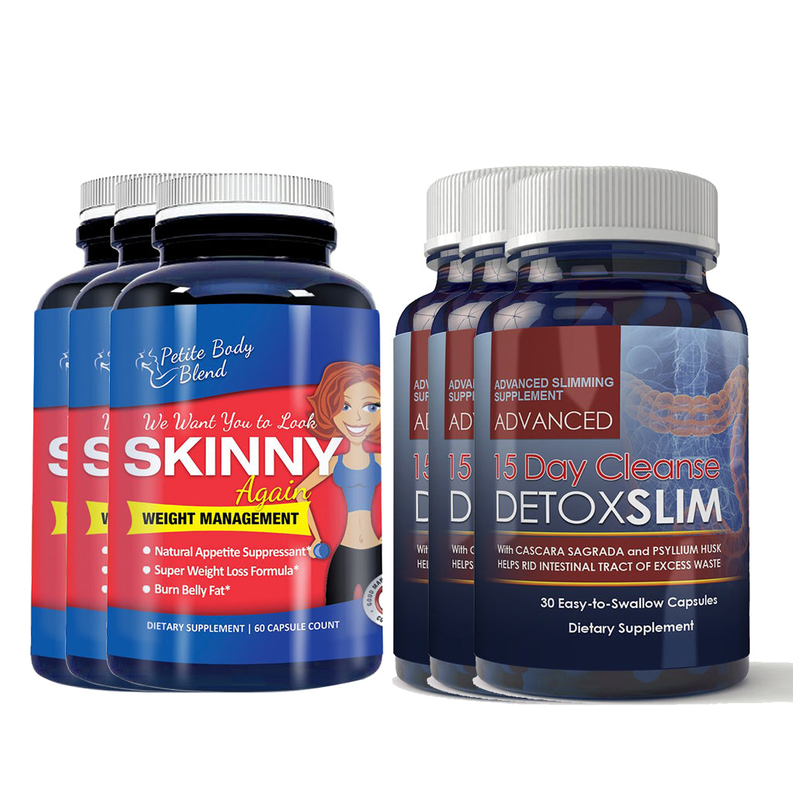 Skinny Again and 15-day Detox Slim Combo pack