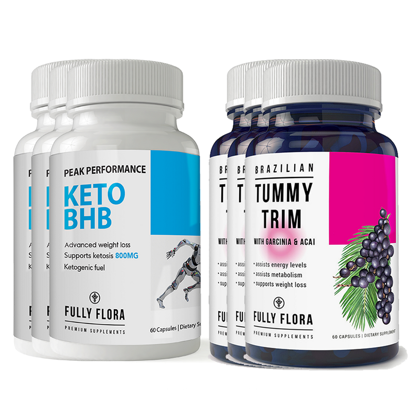 Fully Flora Keto BHB and Tummy Trim Combo Pack