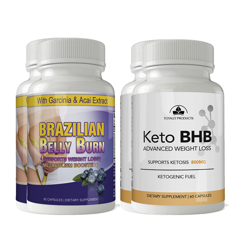 Brazilian Belly Burn and Keto BHB Combo Pack