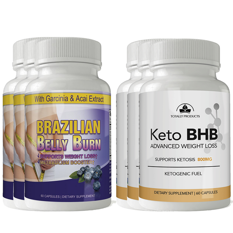 Brazilian Belly Burn and Keto BHB Combo Pack