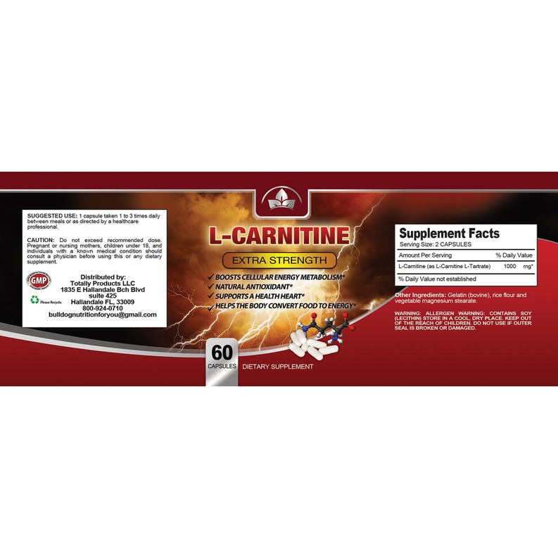 L-Glutamine and L-Carnitine Extra Strength Combo Pack