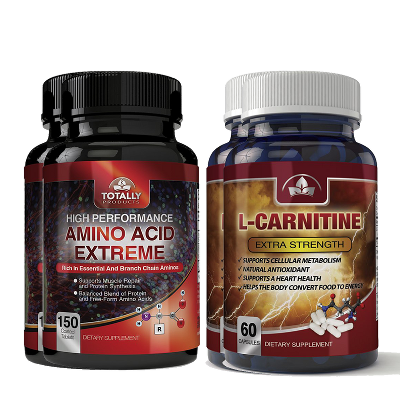 Amino Acid Extreme and L-Carnitine Extra Strength Combo Pack