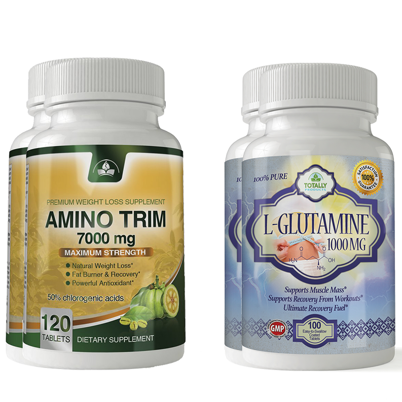 Amino Trim and L-Glutamine Combo Pack