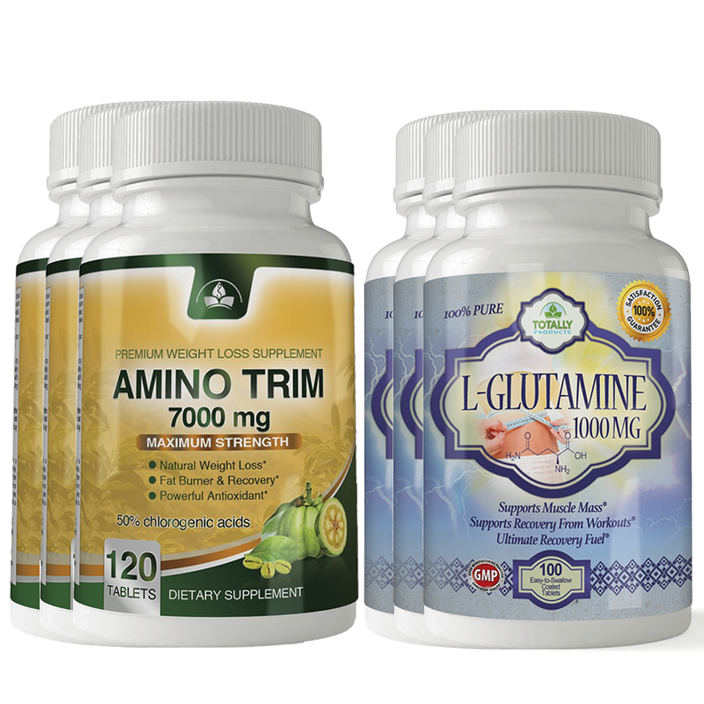 Amino Trim and L-Glutamine Combo Pack
