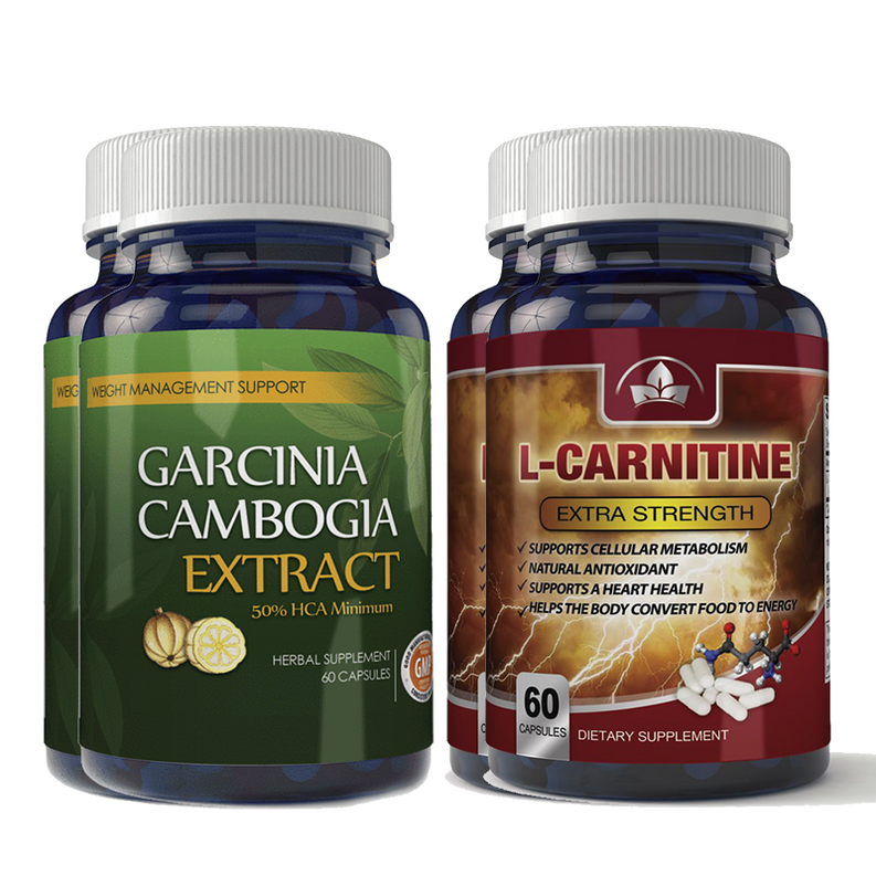 Garcinia Cambogia Extract and L-Carnitine Combo Pack