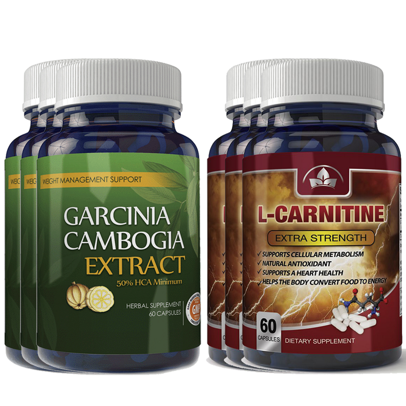 Garcinia Cambogia Extract and L-Carnitine Combo Pack