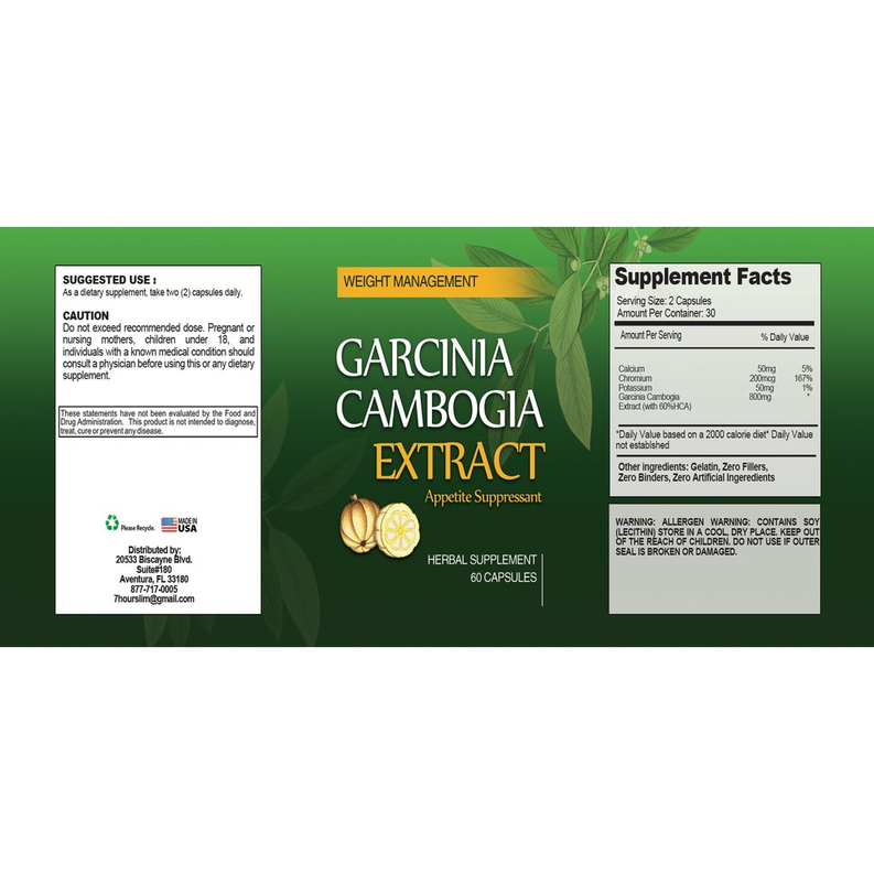 Garcinia Cambogia Extract and L-Glutamine Combo Pack