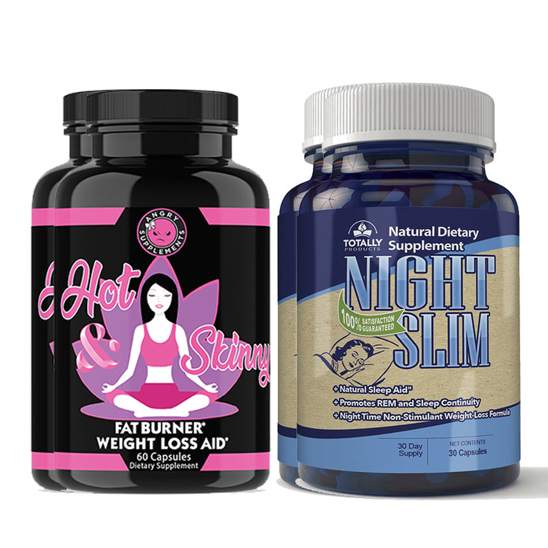 Hot & Skinny weight loss and Night Slim Combo Pack
