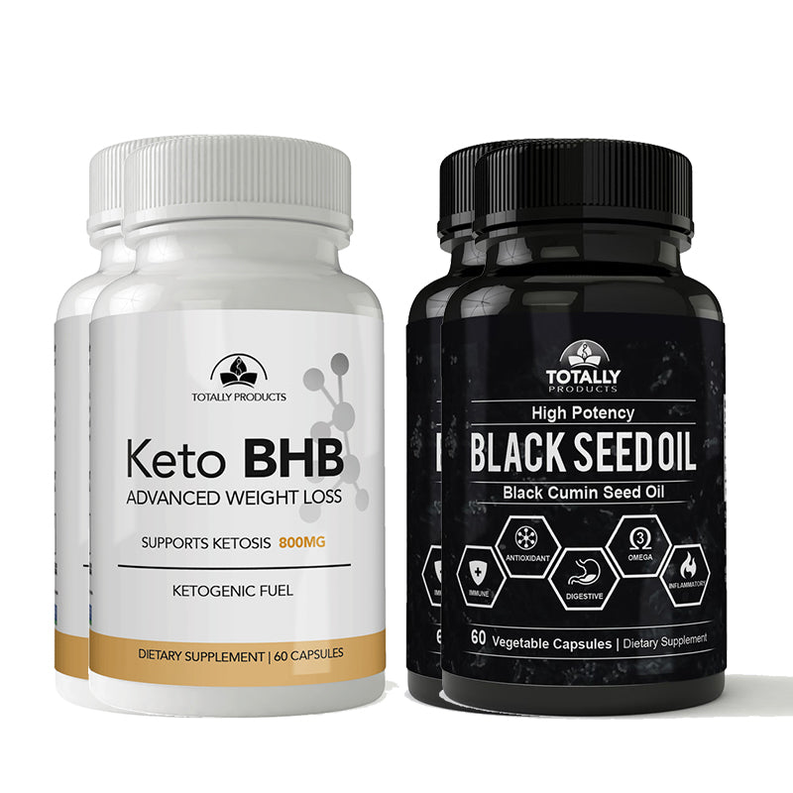 Keto BHB and Black Seed Oil Combo Pack