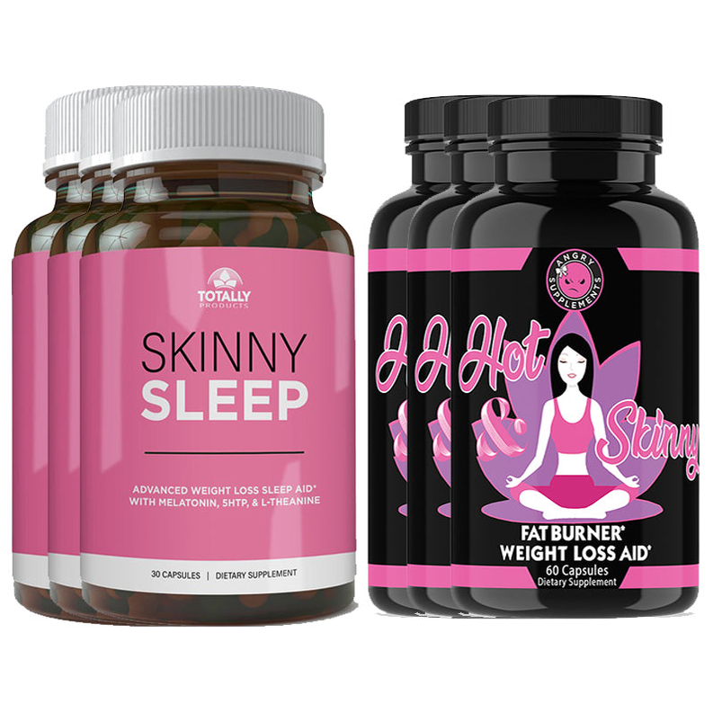 Skinny Sleep and Hot & Skinny weight loss Combo Pack