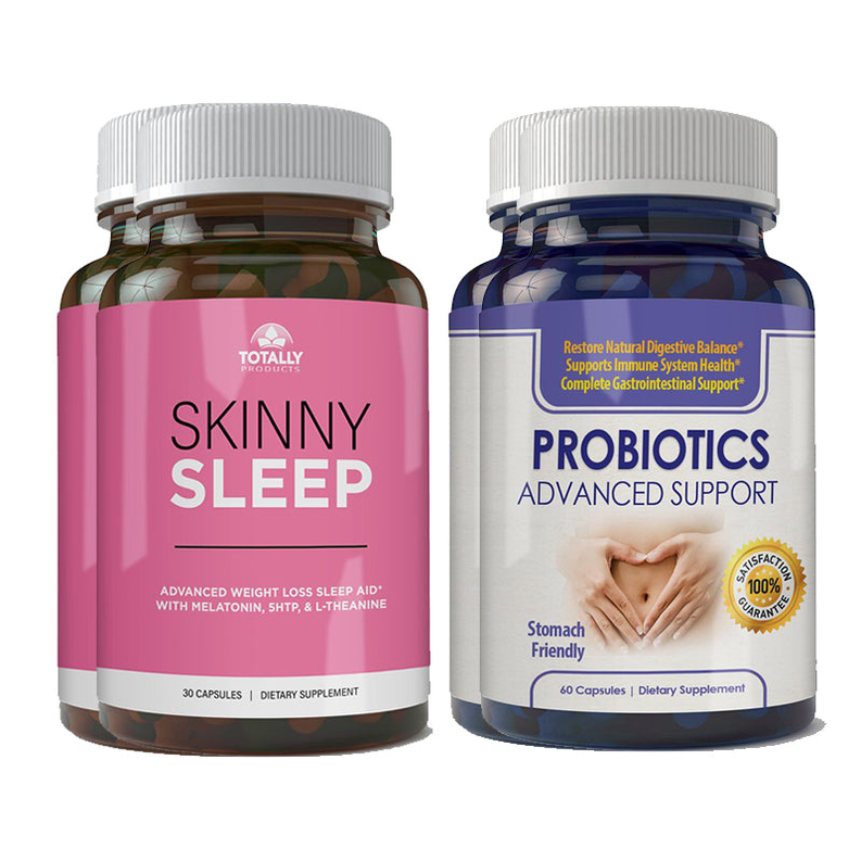 Skinny Sleep and Probiotics Advanced Support Combo Pack