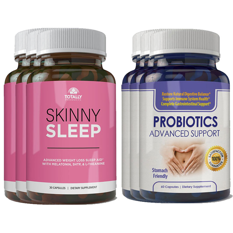 Skinny Sleep and Probiotics Advanced Support Combo Pack