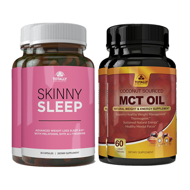 Skinny Sleep and MCT Oil Combo Pack