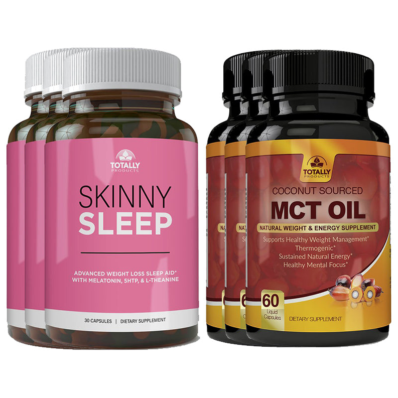 Skinny Sleep and MCT Oil Combo Pack
