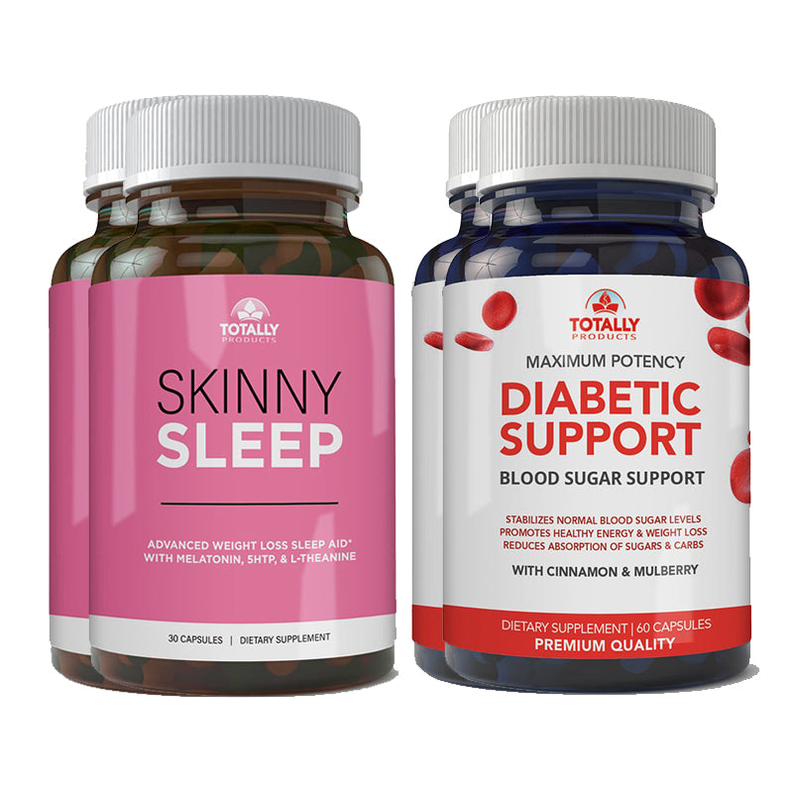 Skinny Sleep and Advanced Diabetic Support Combo Pack