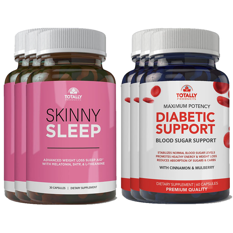 Skinny Sleep and Advanced Diabetic Support Combo Pack
