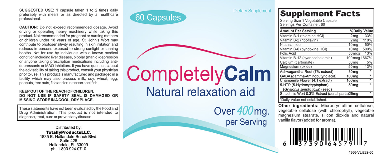 Totally Products Completely Calm (60 Capsules)