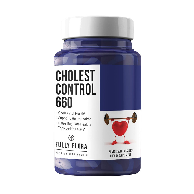 Fully Flora Cholesterol Control Regulator 660mg - 120ct