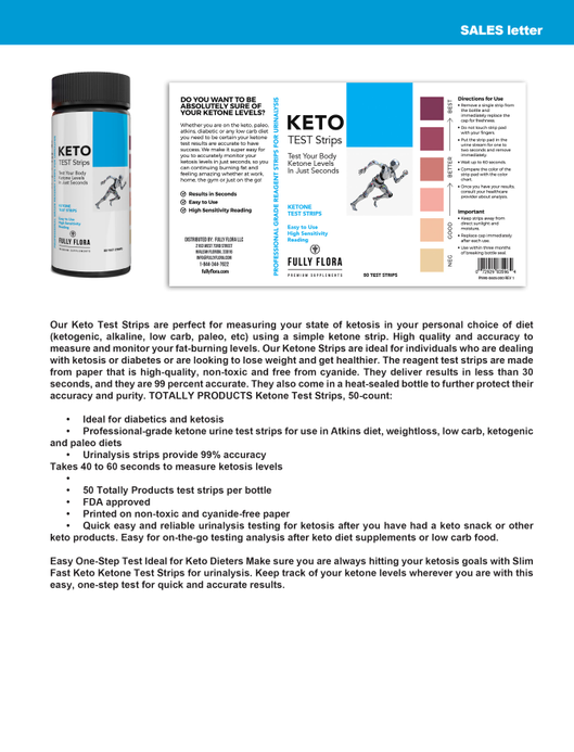 Ketone Strips for Keto Diet
