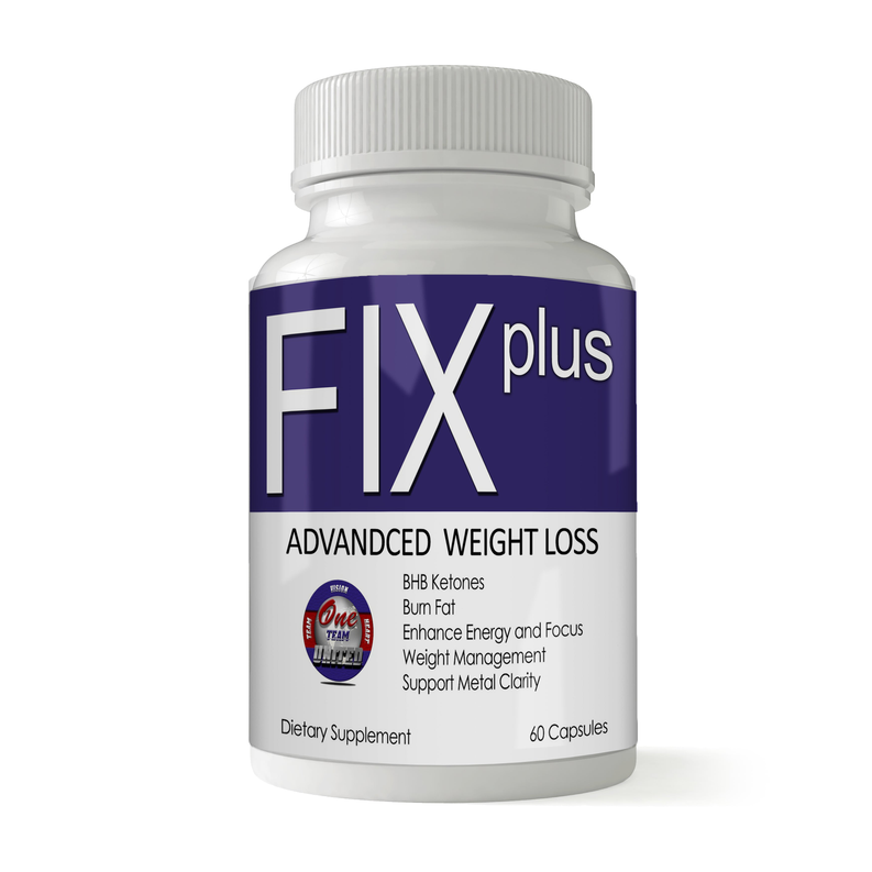 Fix Plus Advanced Keto Supplements - 120 capsules