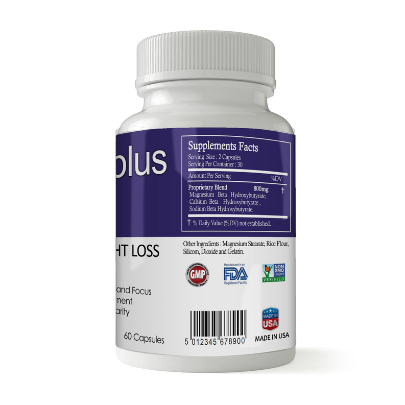 Fix Plus Advanced Keto Supplements - 120 capsules