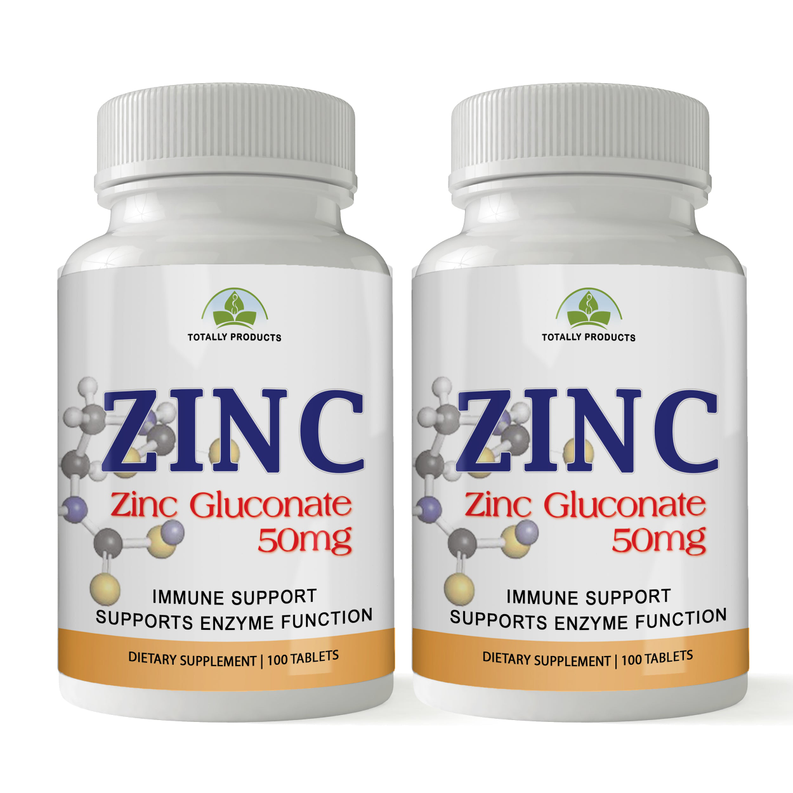 Totally Products ZINC 50mg Immunity Support (200 tablets)