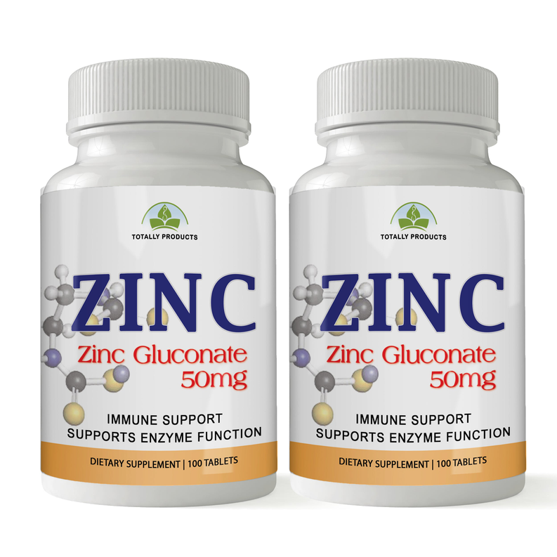 Totally Products ZINC 50mg Immunity Support  (200 tablets)