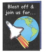 Die-Cut Magnetic - Small Single Color Think Cloud