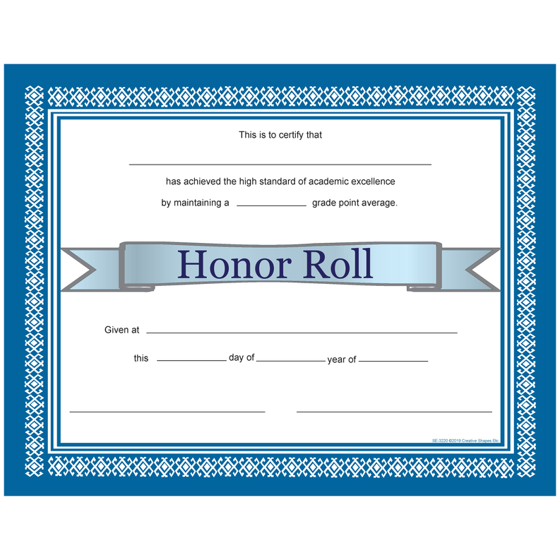 Recognition Certificate