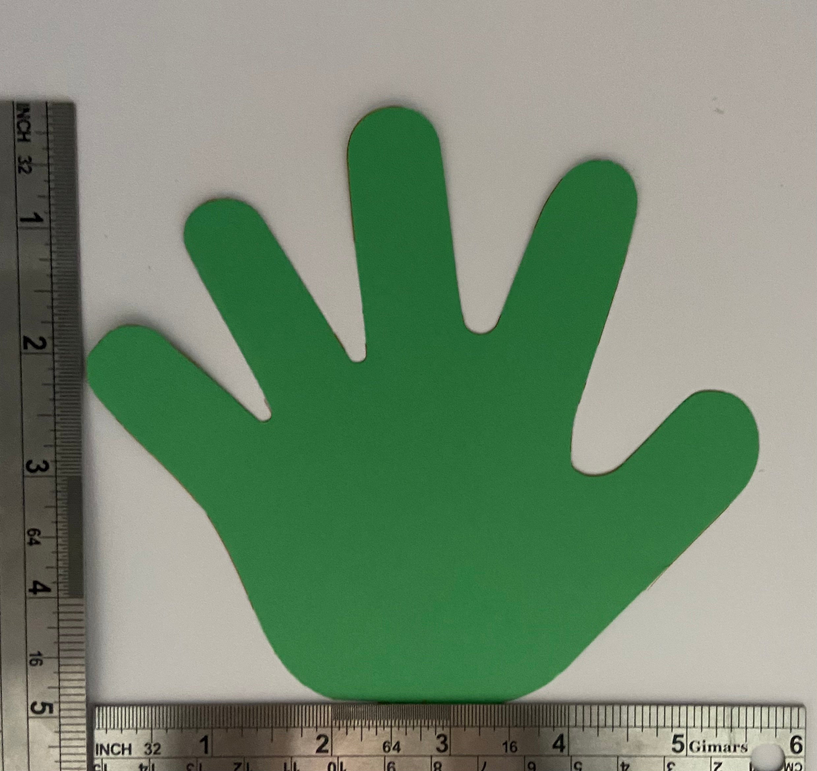 Hand Assorted Color Creative Cut-Outs