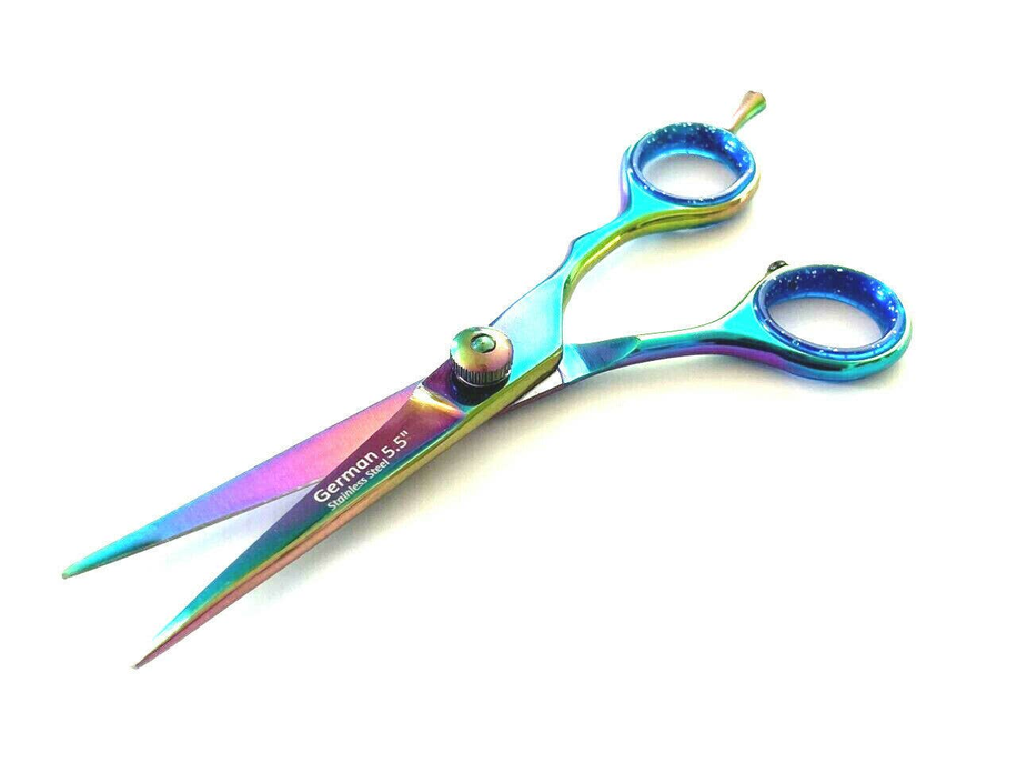 Barber Hair Cutting Grooming Trimming Scissors Shears Titanium