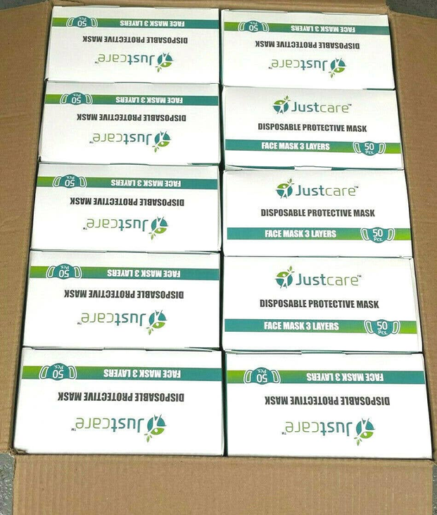 40 Boxes of Face Mask Mouth & Nose Protector Disposable Masks Blue Special Deal Free Fast Shipping