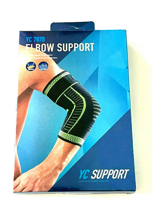 Elbow Brace Compression Support Sleeve Arthritis Tendon Joint Pain Wrap
