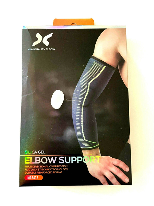 Elbow Support Brace Silica Gel Support Sleeve Arthritis Tendon Joint Pain Wrap