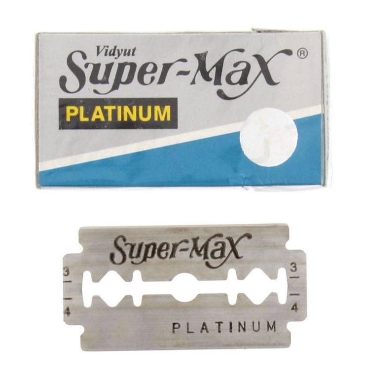 SuperMax Brand Classic Double Edge Razor Blades Kit