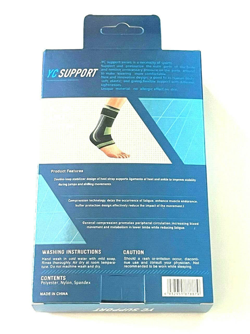 Ankle Sports Support Brace Compression Foot Pain Relief