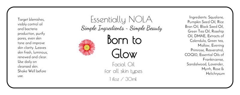 Facial Care - Born to Glow Facial Oil