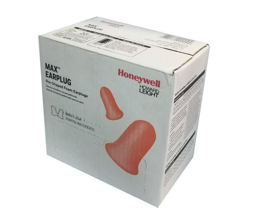 Howard Leight Max Pre-Shaped Foam EarPlugs