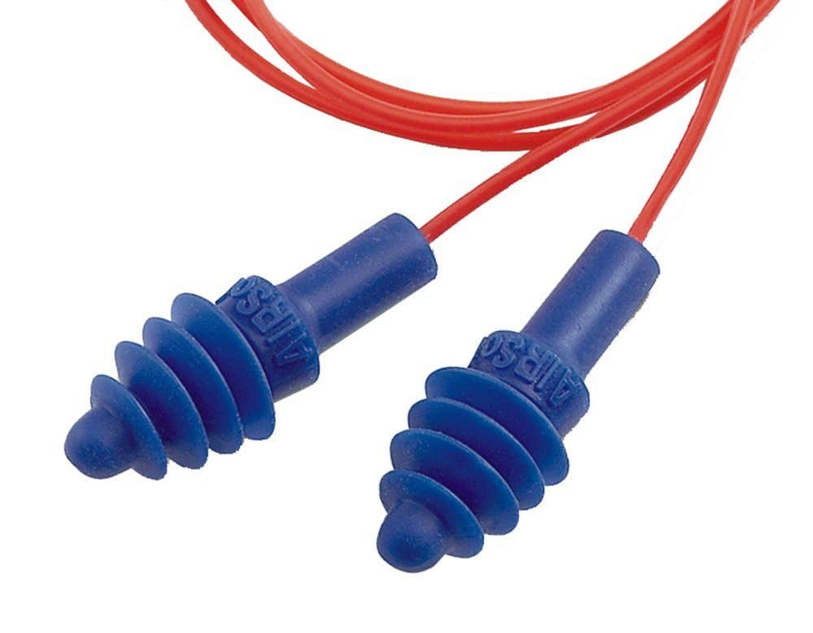 Howard Leight AirSoft Earplugs Corded 2 Pairs + Carrying Case