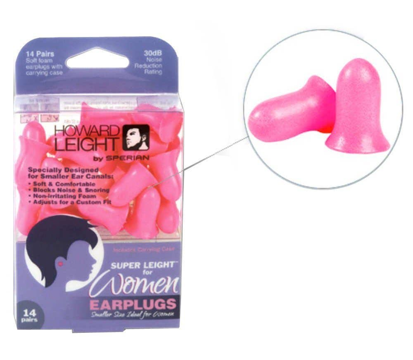 Howard Leight Super Leight Earplugs for Women Foam