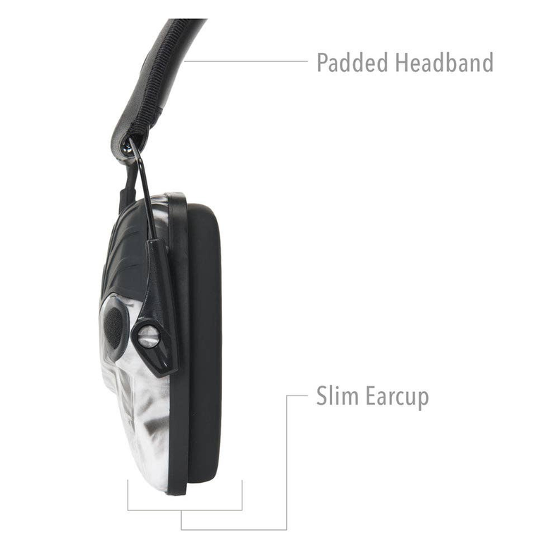 Howard Leight Impact Sport Sound Amplification Electronic Shooting Earmuff Smoke