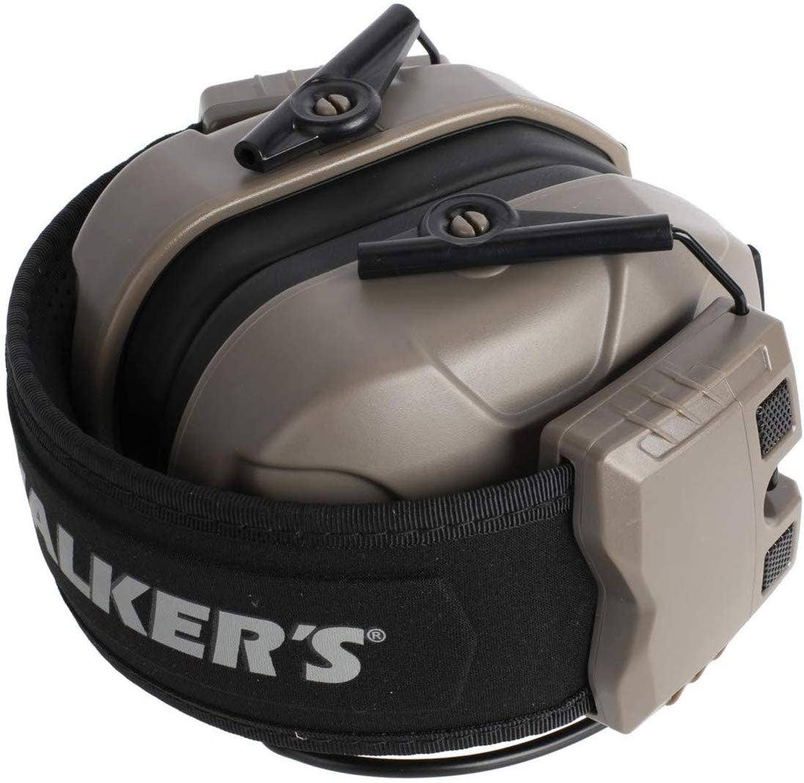 Walker's XCEL 100 Advanced Digital Electronic Earmuff 4 Modes + Batteries