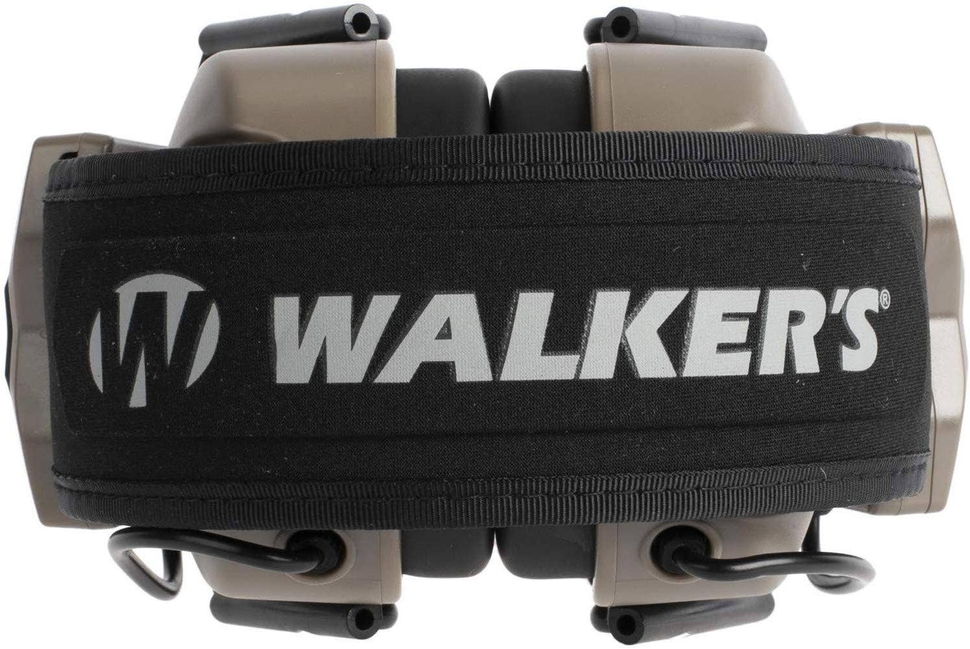 Walker's XCEL 100 Advanced Digital Electronic Earmuff 4 Modes + Batteries
